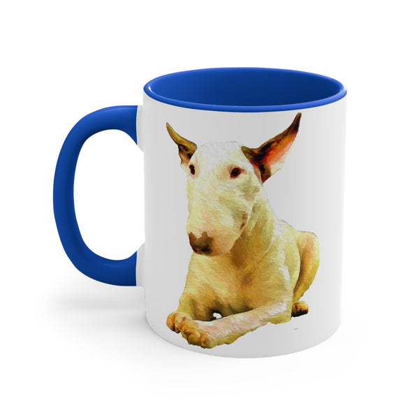 English Bull Terrier Ceramic Accent Coffee Mug, 11oz