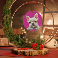 French Bulldog 'Bouvier' Metal Ornaments