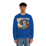 Shiba Inu Unisex 50/50 Crewneck Sweatshirt