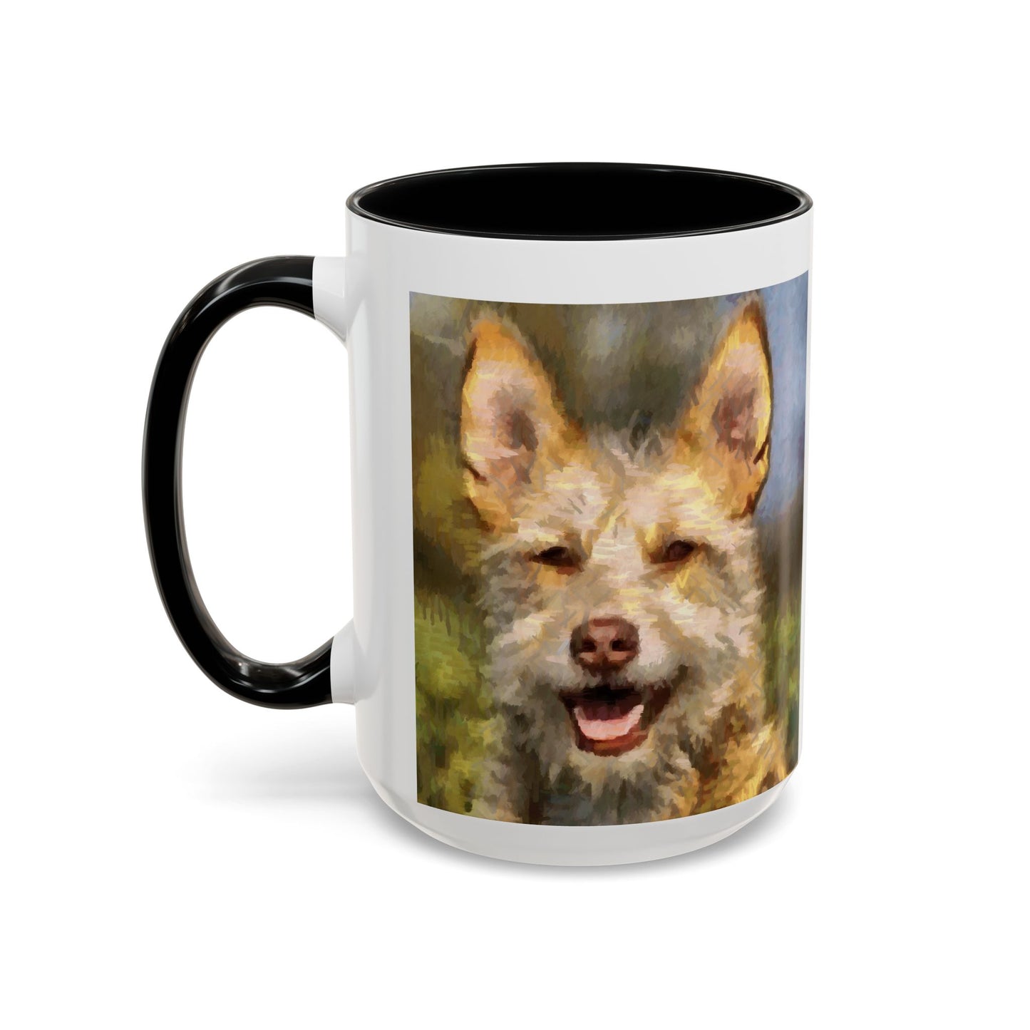 Accent Coffee Mug - Portuguese Podengo Delight