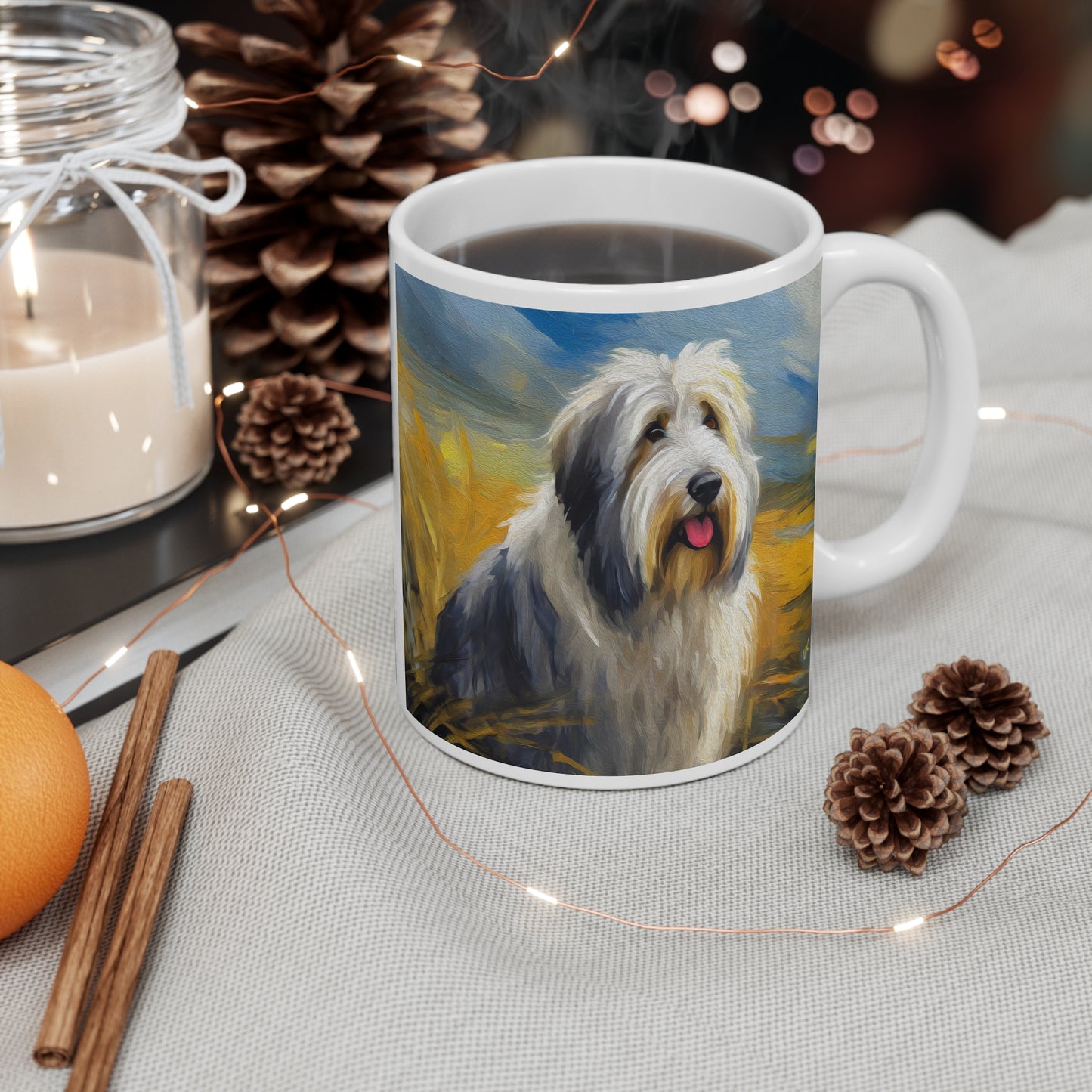 Old English Sheepdog Ceramic Mug 11oz