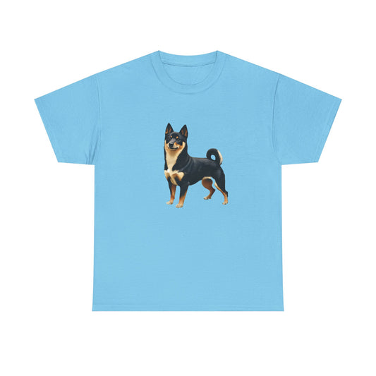 Black & Tan Shiba Inu - Unisex Heavy Cotton Tee