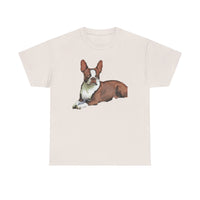 Boston Terrier 'Seely' Unisex Heavy Cotton Tee