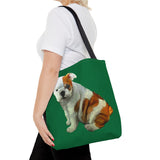 English Bulldog "Bugsy' Tote Bag