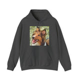 Sheltie Mae Unisex 50/50 Hooded Sweatshirt
