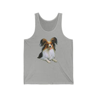 Papillon Unisex Jersey Tank