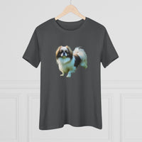 Japanese Chin - Women's Relaxed Cotton Tee