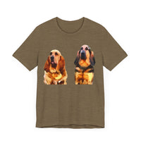 Bloodhounds 'Bear & Bubba' Unisex Jersey Short Sleeve Tee