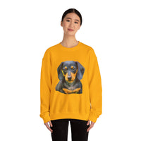 Dachshund 'Doxie #2' Unisex 50/50  Crewneck Sweatshirt