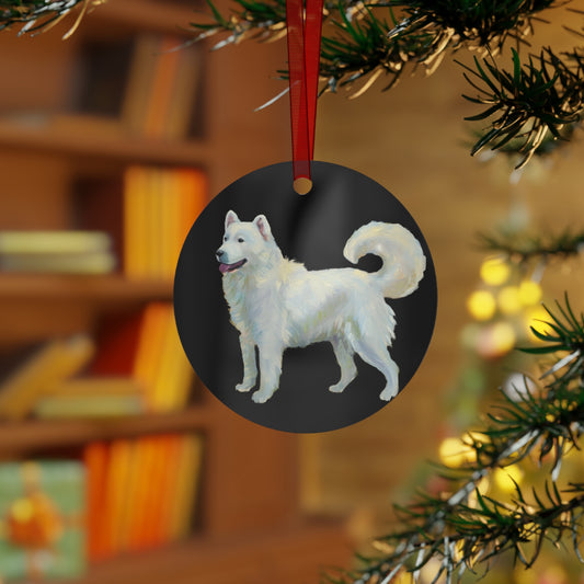 Hokkaido Holiday Charm: The Enchanted Metal Christmas Ornament