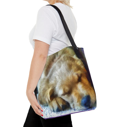 Zucko the Golden Retriever Tote Bag