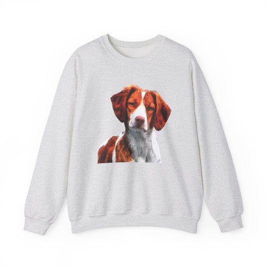 Brittany Spaniel 'Gunner' Unisex Crewneck Sweatshirt