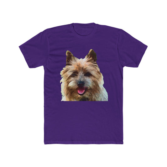 Cairn Terrier Charm Fitted Tee