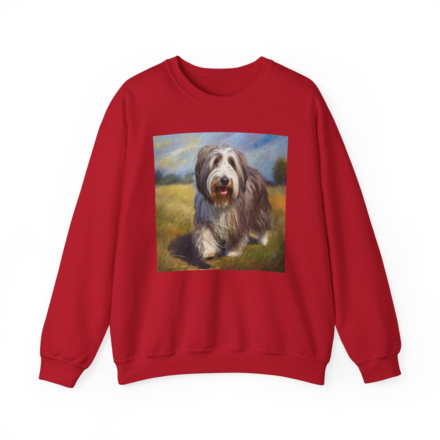 Bearded Collie Charm Crewneck Sweatshirt