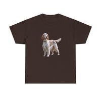 English Setter #4  -  Unisex Heavy Cotton Tee