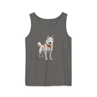 Yakutian Laika  Unisex Relaxed Fit Garment-Dyed Tank Top