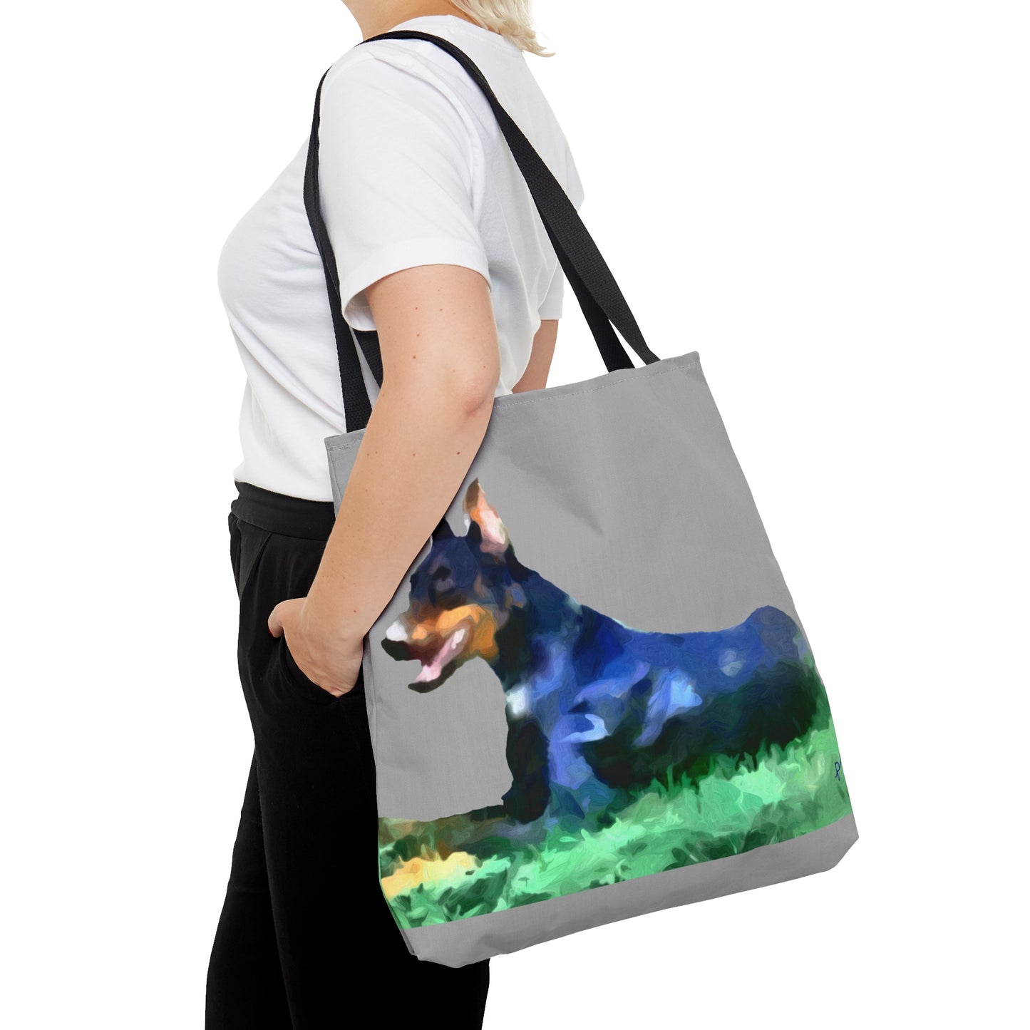 Doberman Pinscher 'Lina' Tote Bag
