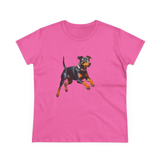 Manchester Terrier Women's Midweight Cotton Tee