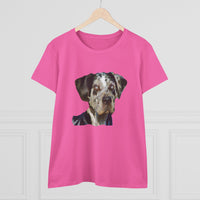 American Leopard Hound Women's Midweight Cotton Tee