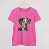 American Leopard Hound Women's Midweight Cotton Tee