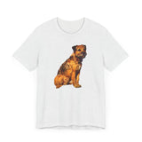 Charming Border Terrier 'Andrew' Unisex Tee