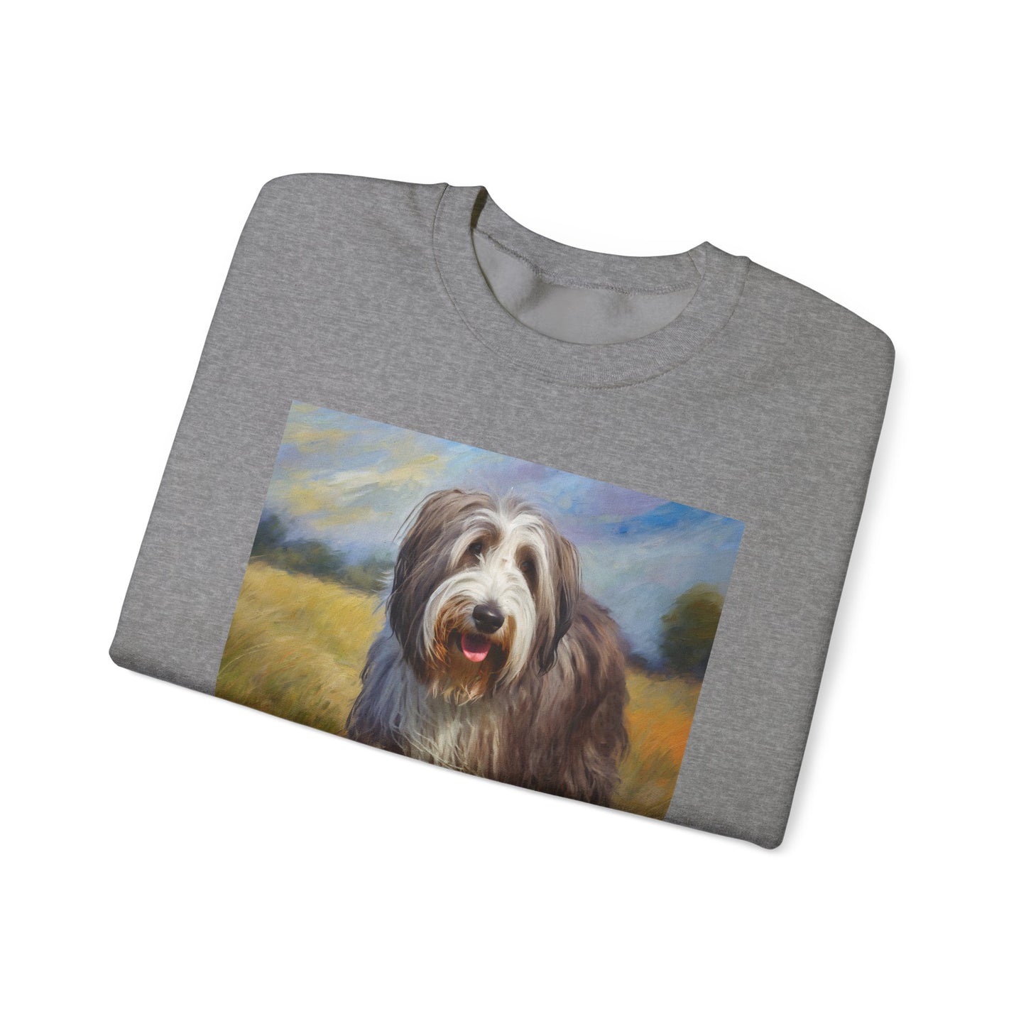 Bearded Collie Charm Crewneck Sweatshirt