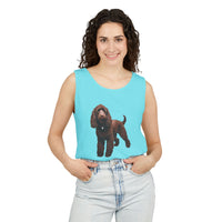 Irish Water Spaniel Unisex Relaxed Fit Garment-Dyed Tank Top