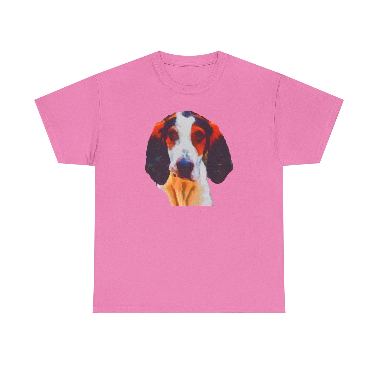 Elegant Treeing Walker Coonhound Unisex Heavy Cotton Tee