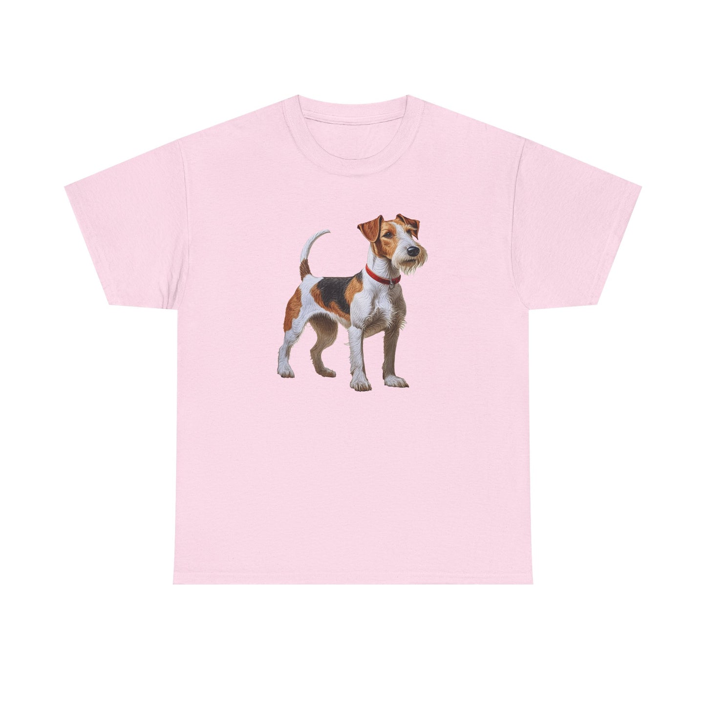 Wire Fox Terrier Unisex Heavy Cotton Tee