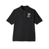 Soft Coated Wheaten Terrier - Men's Piqué Polo Shirt