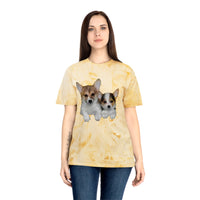 Welsh Corgi 'Cousins' Color Blast T-Shirt by DoggyLips™