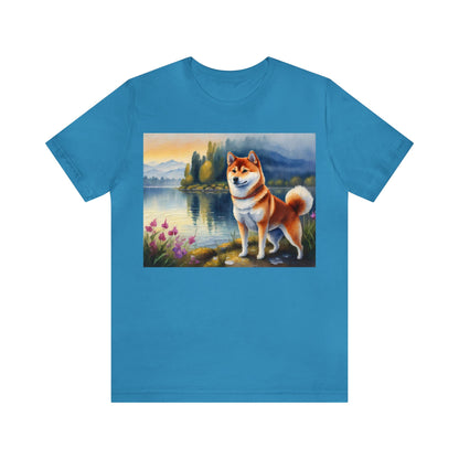 Shiba Inu -  Classic Jersey Short Sleeve Tee