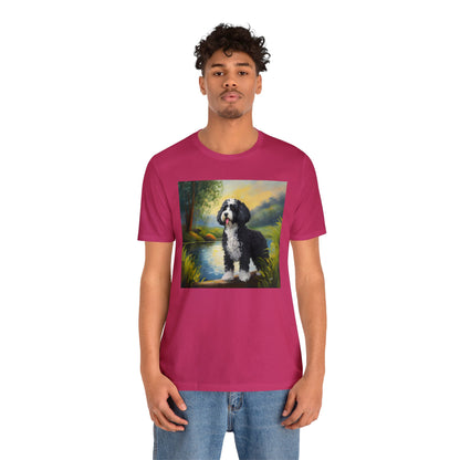 Portuguese Water Dog Jersey Short Sleeve Tee