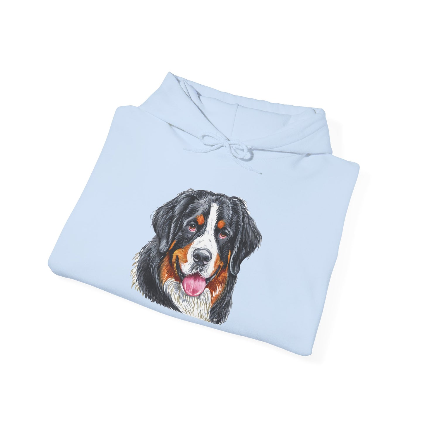 Bernese Mountain Dog #2 Unisex 50/50 Hooded Sweatshirt