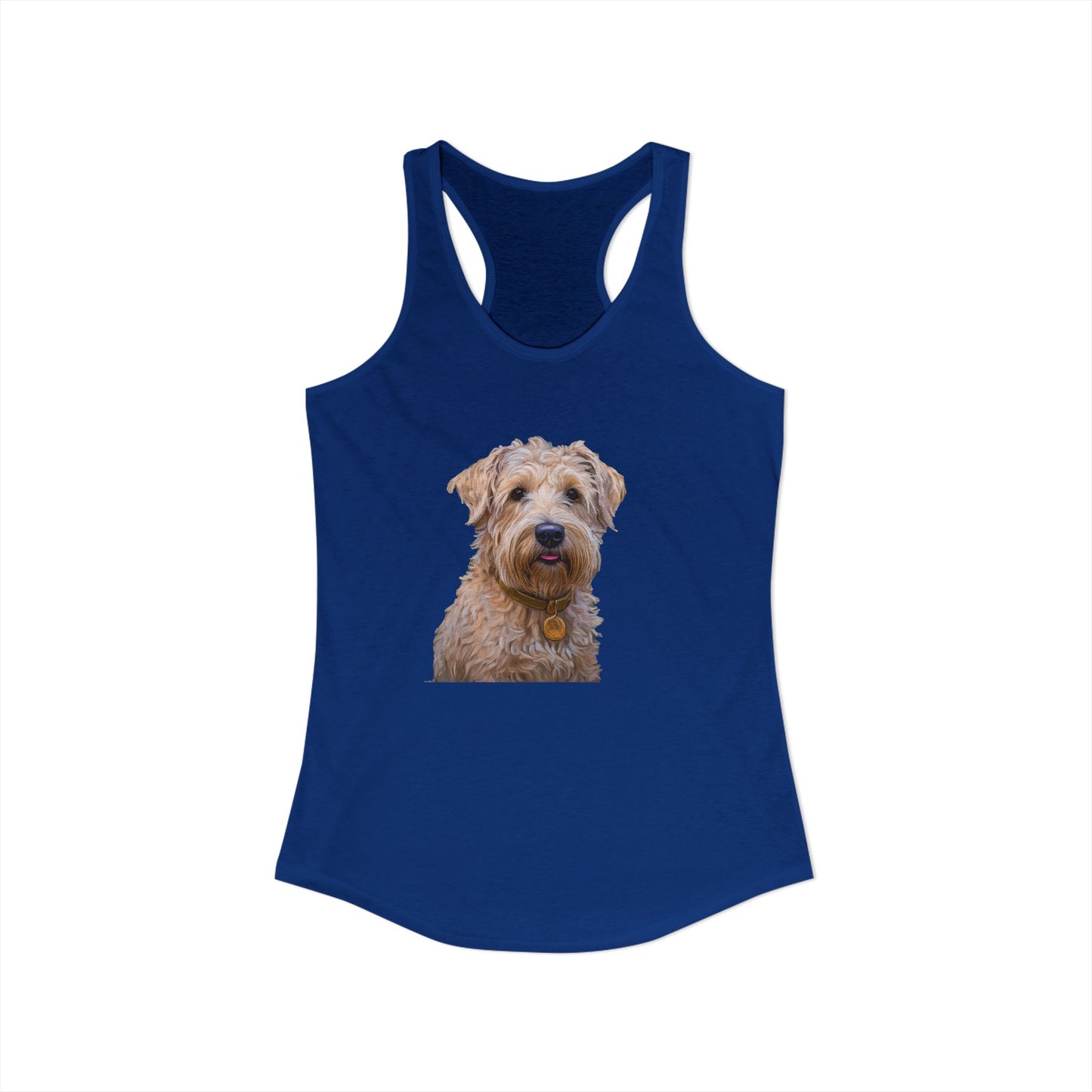 Soft Coated Wheaten Terrier Women's Slim Fit Tank Top