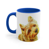 Norwich Terrier Accent Coffee Mug, 11oz