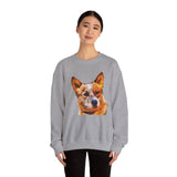 Red Heeler - Australian Cattle Dog - Unisex 50/50 Crewneck Sweatshirt