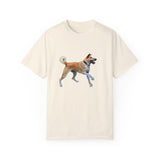 Korean Jindo - Unisex Relaxed Fit Garment-Dyed T-shirt