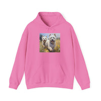 Cairn Terriers  - "Run Toto Run" - Unisex 50/50Hooded Sweatshirt