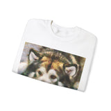 Malamute Unisex 50/50 Crewneck Sweatshirt