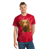 Chesapeake Bay Retriever Classic Tie-Dye Tee, Crystal