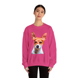Rat Terrier Unisex 50/50 Crewneck Sweatshirt