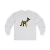 Schnauzer - Unisex Cotton Long Sleeve Tee