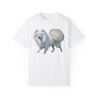 Japanese Spitz -  Unisex Relaxed Garment-Dyed T-shirt