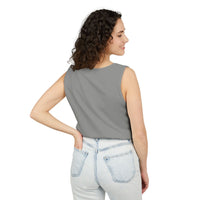 Korean Jindo Unisex Relaxed Fit Garment-Dyed Tank Top