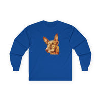 Egyptian Pharoh Hound Unisex Cotton Long Sleeve Tee