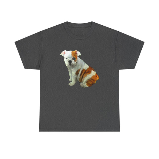 English Bulldog 'Bugsy' Unisex Heavy Cotton Tee