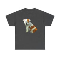 English Bulldog 'Bugsy' Unisex Heavy Cotton Tee