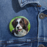 Curly-Coated Retriever Meal Pinback Button