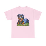 Rottweiler 'Lina' Unisex Heavy Cotton Tee